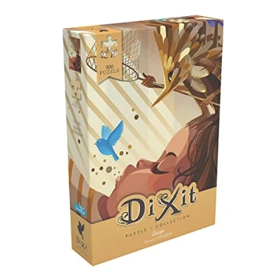 Bild av Libellud Dixit Puzzle Collection Motiv: Escape 500 delar Format: 34 x 48 cm Från 6+ år Språkneutral