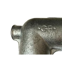 Bild av +GF+ tee 90 galvanized reduced 2 1 1/2&#039;&#039;