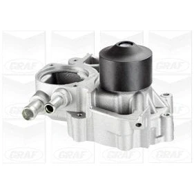 Bild av GRAF PA1008 Pompe à eau avec joint d&#039;étanchéite mécanique Tôle d&#039;acier 60 pour transmission par courroie de distribution SUBARU: Impreza II Berline