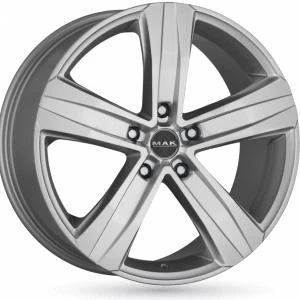 Bild av MAK Stone5 silver 7.5x18 5/130 ET58 B78.1