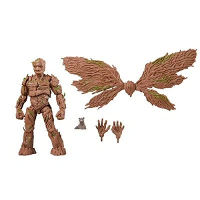 Bild av Marvel Legends Series Groot, les Gardiens de la Galaxie Vol.3 6 pouces (15 cm) figurine articulée taille moyenne, pour 4 ans et plus F6482 Produit authentique
