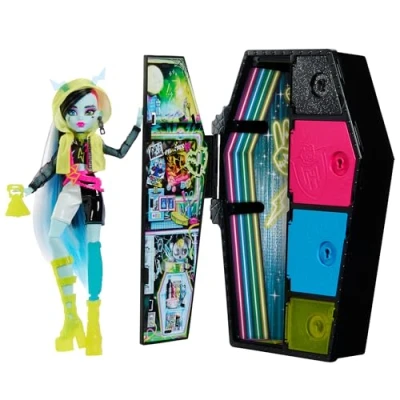 Bild av Monster High Skulltimate Secrets Neon Frights Docka Frankie Stein