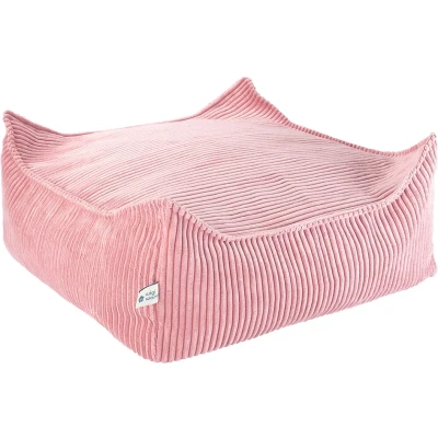 Bild av Wigiwama Kvadrat Sittpuff, Pink Mousse