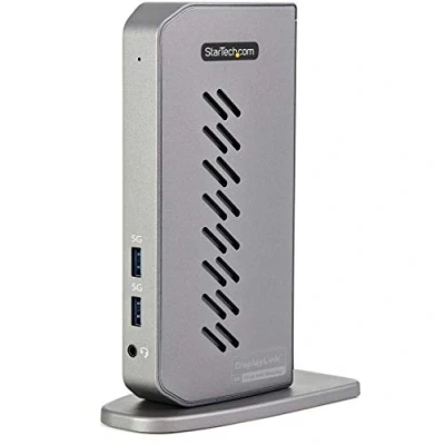 Bild av StarTech.com USB C A Dock Hybrid Universal 3.0 Laptop docking station Dual Monitor 4K 60Hz HDMI/DisplayPort 6xUSB Type A/GbE 2 x HDMI DP GigE