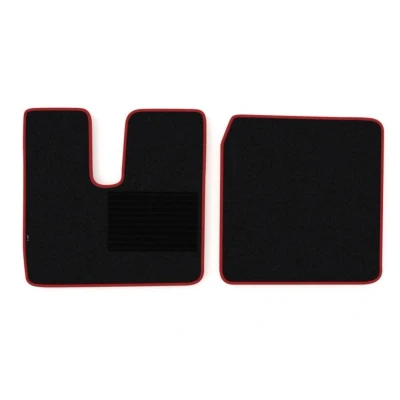 Bild av F CORE VELOUR MT06 RED Set med golvmatta Textil Fram 2 Röd Skräddarsytt