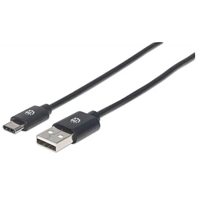 Bild av Manhattan 354936 USB 2.0 typ C kabel A kontakt till 480 Mbit/s, 3 m svart
