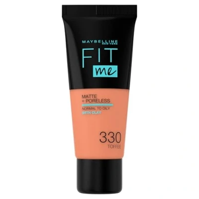 Bild av Maybelline New York FIT ME Matte &amp; Poreless Makeup Foundation, Storlek: 30 ml, 330 toffee
