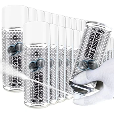 Bild av AABCOOLING Home&amp;Office Compressed Gas Duster Icke ledande Sprej Till 50*C 400ml Värdepaket 24 st Färglös Frysspray för Rör, Chok Frysning Spray, av Elektroniska Kretsar
