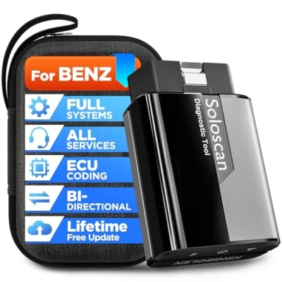 Bild av KINGBOLEN Soloscan OBD2 diagnostik för Benz/Maybach/Sprinter, Bluetooth bildiagnostik, av alla system, återställning tjänster, aktivt test, gratis uppdateringar