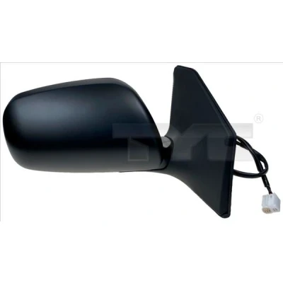 Bild av Rétroviseur extérieur Tyc 336 0045 droit avec couche d&#039;apprêt noir pour ajustage électrique des rétroviseurs, convexe, chauffant, Rabattable électriqu