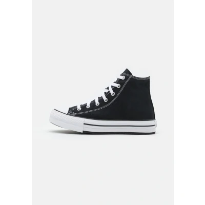 Bild av Converse Chuck Taylor ALL STAR EVA LIFT Platform Unisex Höga sneakers för barn, Storlek: 35.5, Schwarz Textil