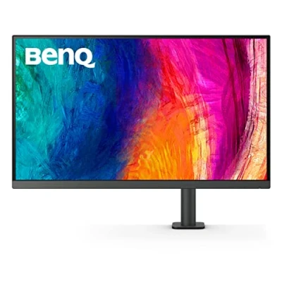 Bild av BenQ PD3205UA 32 tums Ergo Arm 4K skärm, UHD, sRGB, Rec.709, HDR10, IPS, AQCOLOR, USB C, fabrikskalibrerad, färgläge, DualView, mörkrumsläge, animeringsläge, CAD/CAM läge, Snabbtangentenhet G2, KVM​