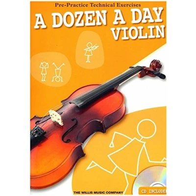 Bild av a Dozen Day Violin: pre practice technical exercises for the violin