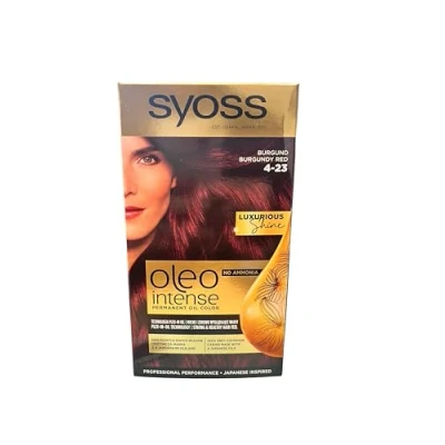 Bild av Syoss Oleo Intense Coloration, 4 23 vinröd röd, 3 pack (3 x 115 ml)