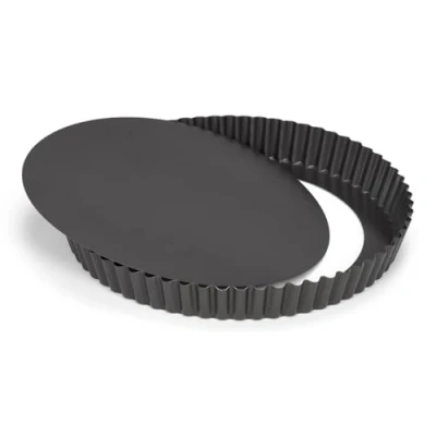 Bild av Patisse quiche shape with loose bottom 28 cm steel anthracite