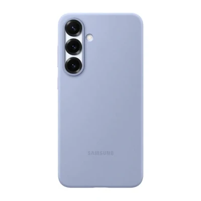 Bild av SAMSUNG Färgglatt silikonfodral för Galaxy S25+, ljusblått