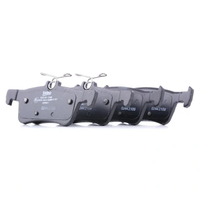Bild av VALEO 302161 Jeu de plaquettes frein FIRST Essieu arrière contact signal d&#039;usure exclu avec tôle anti bruit PEUGEOT: RCZ Coupe, 308 I SW