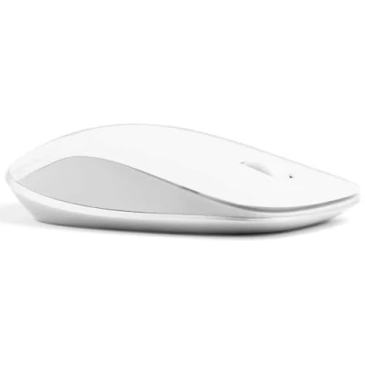 Bild av HP 410 Slim Wireless Bluetooth mus, kompatibel med Chrome eller PC Mac, multi yta sensor, tvåhänt design, 3 knappar, rullhjul, upp till 12 månaders batteri, vit