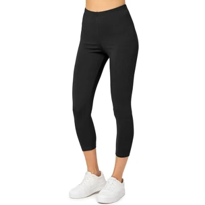 Bild av Merry Style Dam 3/4 Leggings MS10 199(Svart, 4XL)