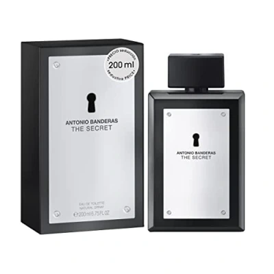 Bild av Antonio Banderas Perfumes The Secret Eau de Toilette Spray för män, fruktig läderdoft 200 ml