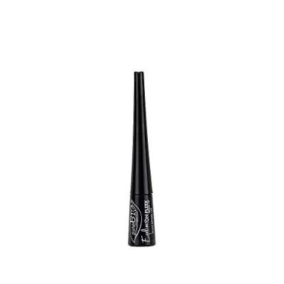 Bild av PuroBio on Fleek borste dricka pengar eyeliner, svart, 3 ml