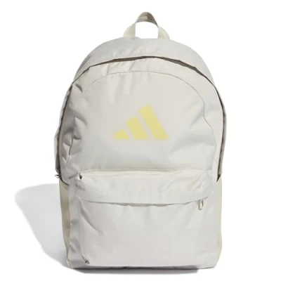 Bild av adidas Unisex Vuxen CLASSIC 3BARS BACKPACK, wonder alumina/powder yellow, One Size