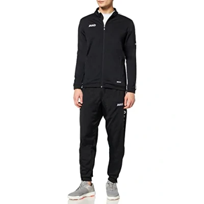 Bild av JAKO Herr träningsoverall polyester striker 2.0, svart/vit, S, M9119