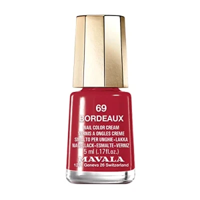Bild av Nagelfärg 69 bordeauxröd 5 ml