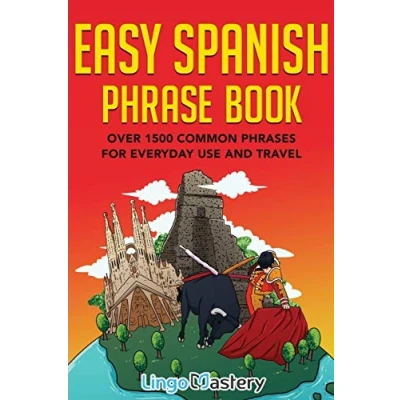 Bild av Easy Spanish Phrase Book: Over 1500 Common Phrases For Everyday Use And Travel