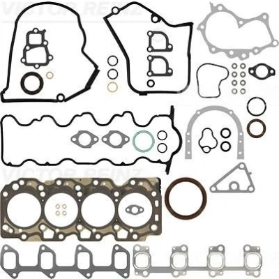 Bild av REINZ 01 52620 03 Hel packningssats, motor med packbox vevaxel, ventilskaftstätning utan oljetrågspackning