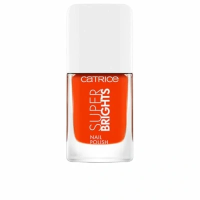 Bild av Catrice Super Brights Nail Polish, nagellack, nr 010 aperitivo, orange, glänsande, färgintensiv, utan aceton, vegansk, mikroplastpartiklar fri (10,5 ml)