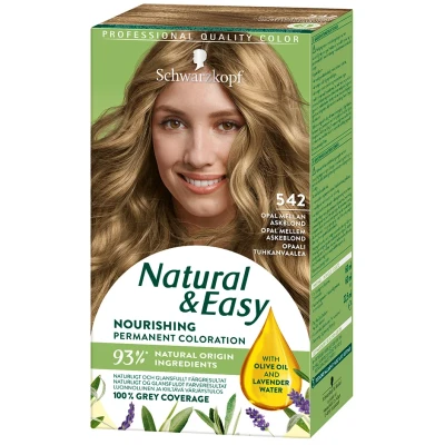 Bild av Schwarzkopf Natural &amp; Easy 542 Opal Mellan Askblond