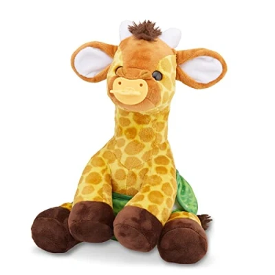Bild av Melissa &amp; Doug Plyschdjur giraff , Mjukleksak Alla åldrar Present till pojke eller flicka