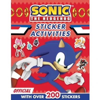 Bild av Sonic the Hedgehog Sticker Activities Book: Filled Puzzles and Perfect For All Fans. It Includes 6 Pages of Stickers.