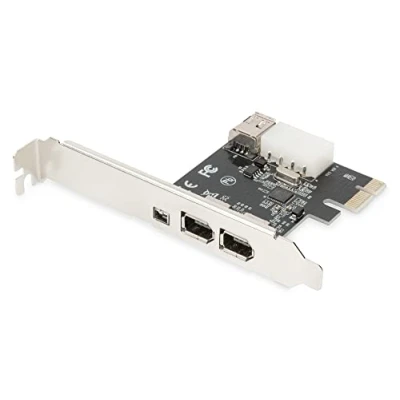 Bild av DIGITUS IO kort PCIe Firewire 1394a gränssnittskort 3 portar &amp; 2x 1x 1394mini