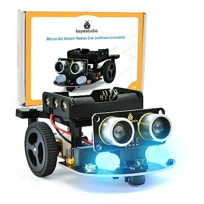 Bild av KEYESTUDIO BBC Micro: bit Smart Robot Car Kit för Micro V2 (Exclude Microbit Board),koding Electronic Programming STEM EDU present 14
