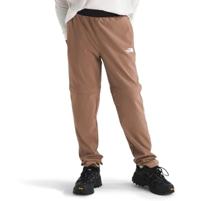 Bild av THE North Face ON Trail Convertible PANT Unisex 2IN1 Friluftsbyxor för barn, Storlek: 155 160, Latte