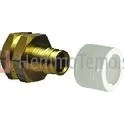 Bild av Q&amp;E DR Rak inv gäng Dim mm: 22 mm x G¾