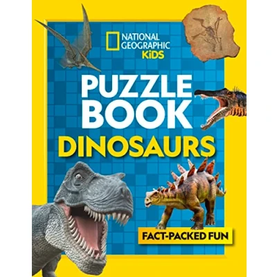 Bild av Puzzle Book Dinosaurs: Brain tickling quizzes, sudokus, crosswords and wordsearches