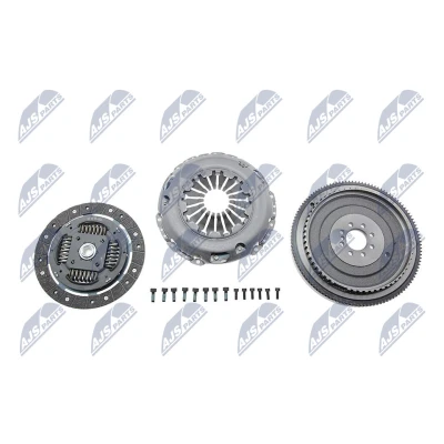 Bild av NTY NZS PL 004 kit d&#039;embrayage avec mécanisme d&#039;embrayage, sans butée hydraulique volant moteur, de vis, disque