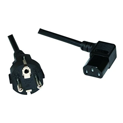Bild av LogiLink CP117 strömkabel Schuko kontakt till C13 uttag (2 m) svart
