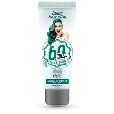 Bild av Hairgum Sixty&#039;s Semi permanent hårfärg 60 ml Emerald
