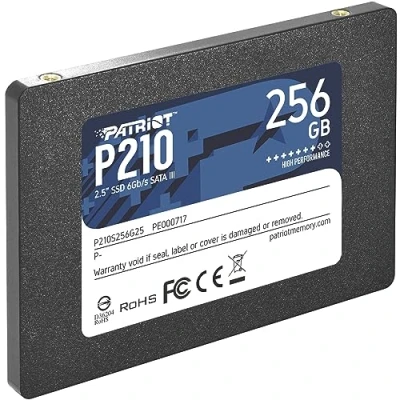 Bild av Patriot P210 SATA 3 256 GB SSD 2,5 tum intern Solid State enhet P210S256G25