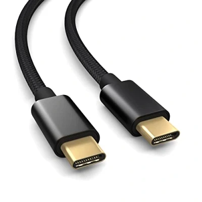 Bild av PAXO USB C till kabel 0,5 m, 10 Gbit/s (1,25 Gbyte/s), 3.2 Gen2 (3.0, 3.1), typ laddningskabel och datakabel, svart
