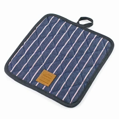 Bild av Lacor 60044 Ugnshandske Kollektion Paris, Värmebeständig vanten, Hängrem, 20 x cm, Marinblå