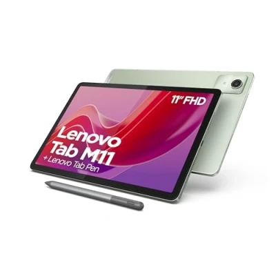 Bild av Lenovo Tab M11 surfplatta 11 tum WUXGA Touch Display MediaTek Helio G88 8 GB RAM 128 SSD Wi Fi Android 13 grå inkl. Pen