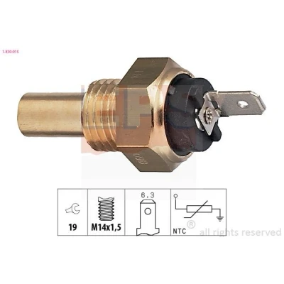 Bild av EPS 1.830.015 Sonde De Température Liquide Refroidissement Made in Italy OE Equivalent BMW: 3 Berline, 5 7, SKODA: FELICIA 2