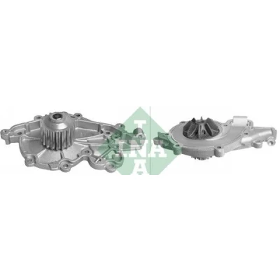 Bild av INA 538 0025 10 Pompe à eau 19 sans joint d&#039;étanchéite pour transmission par courroie de distribution RENAULT: ESPACE 3, LAGUNA 1, 1 Grandtour