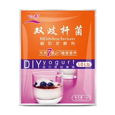 Bild av 10 pack bifidobakterier yoghurtstartare 7 typer gör det själv yoghurtkultur efterrätt hemma yoghurt startkulturer grekiska