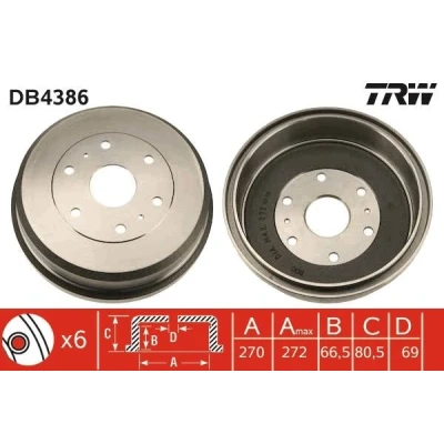 Bild av Bromstrumma TRW DB4386